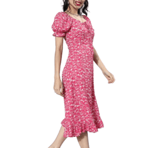 Women Pink & White front