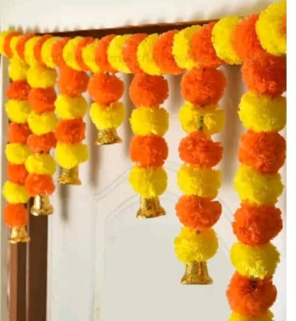 Artifical Marigold Flower Toran special diwali decorations