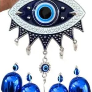 Big Evil Eye Wind Chimes for Home - Attract Positive Energy