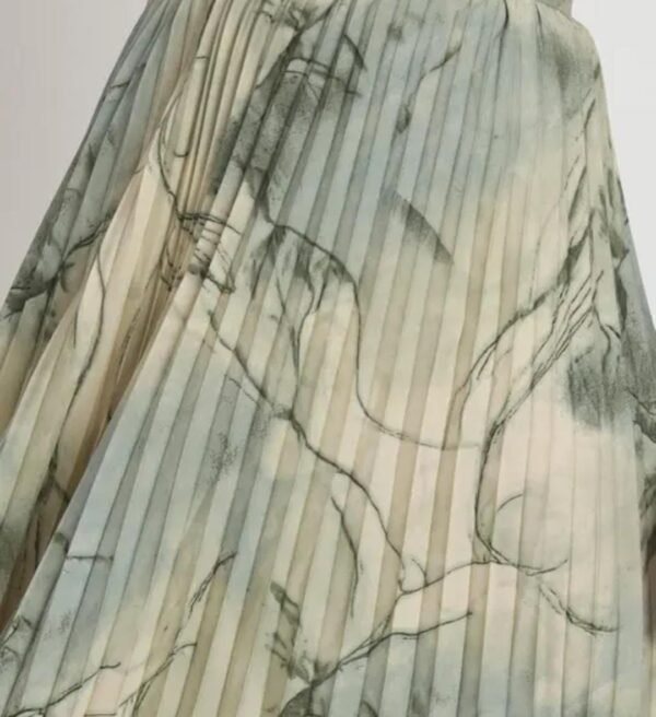 Exquisite Marble Elegance Women's Skirt - Image 3