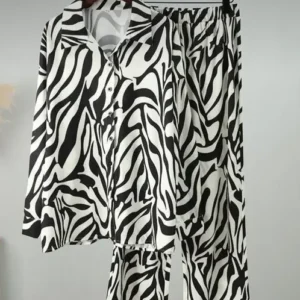 Zebra print co-ord sets for women