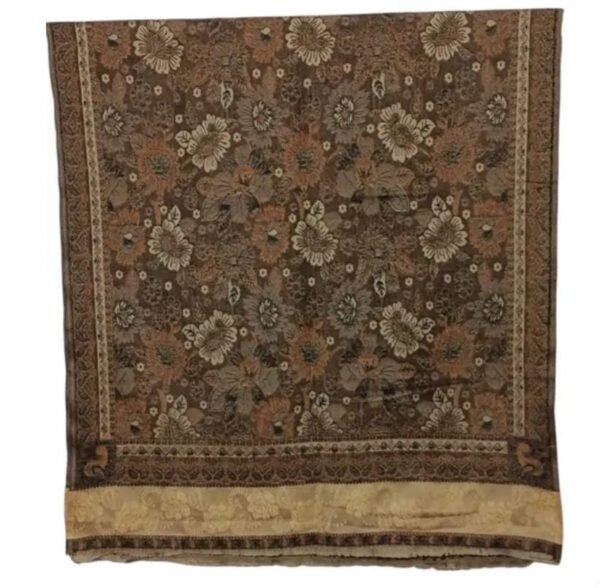 Beige Reversible Women's Shawl another side