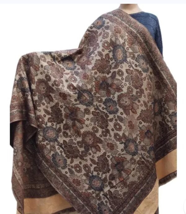 Beige Reversible Women's Shawl