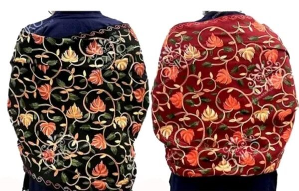 Black And Red Shawls
