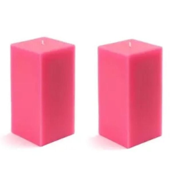 Square Shape Scented Candles Pack of 2 - Image 2