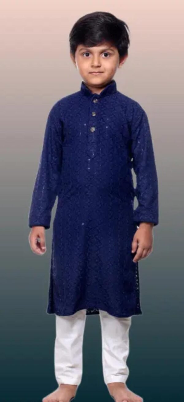 Dark Blue Kurta Payjama