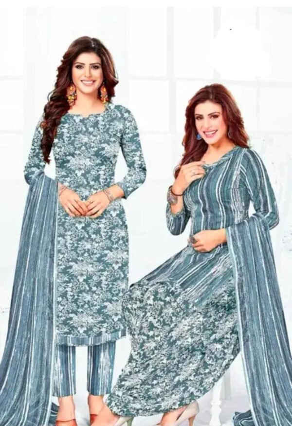 Digital Printed Crepe Dress Material